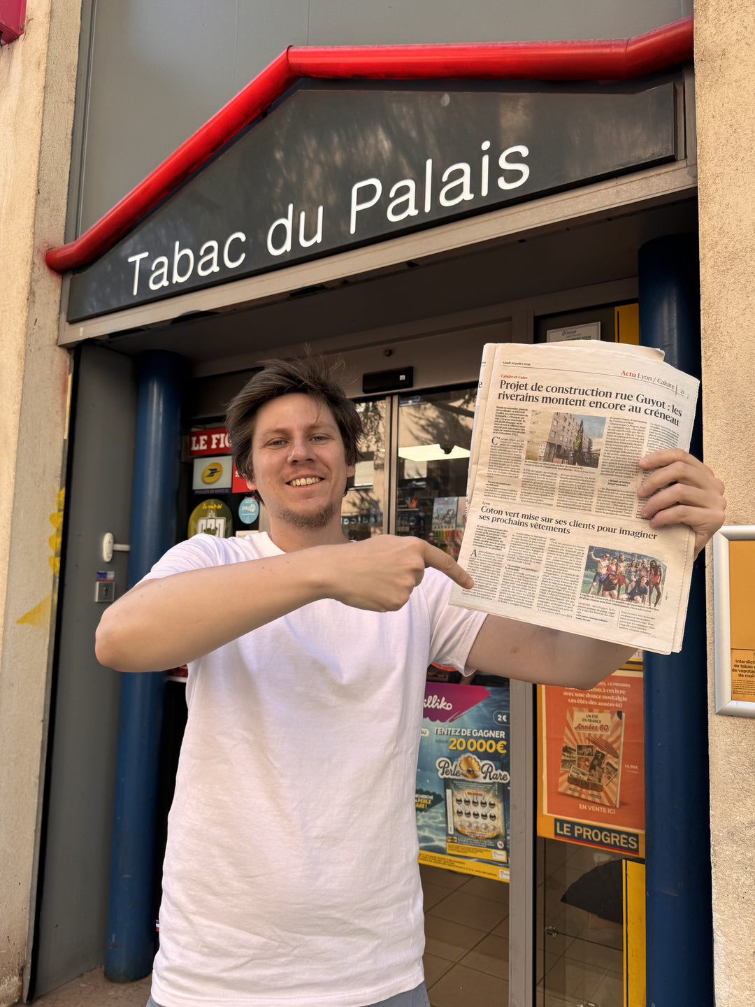 Coton vert dans le Progrès !