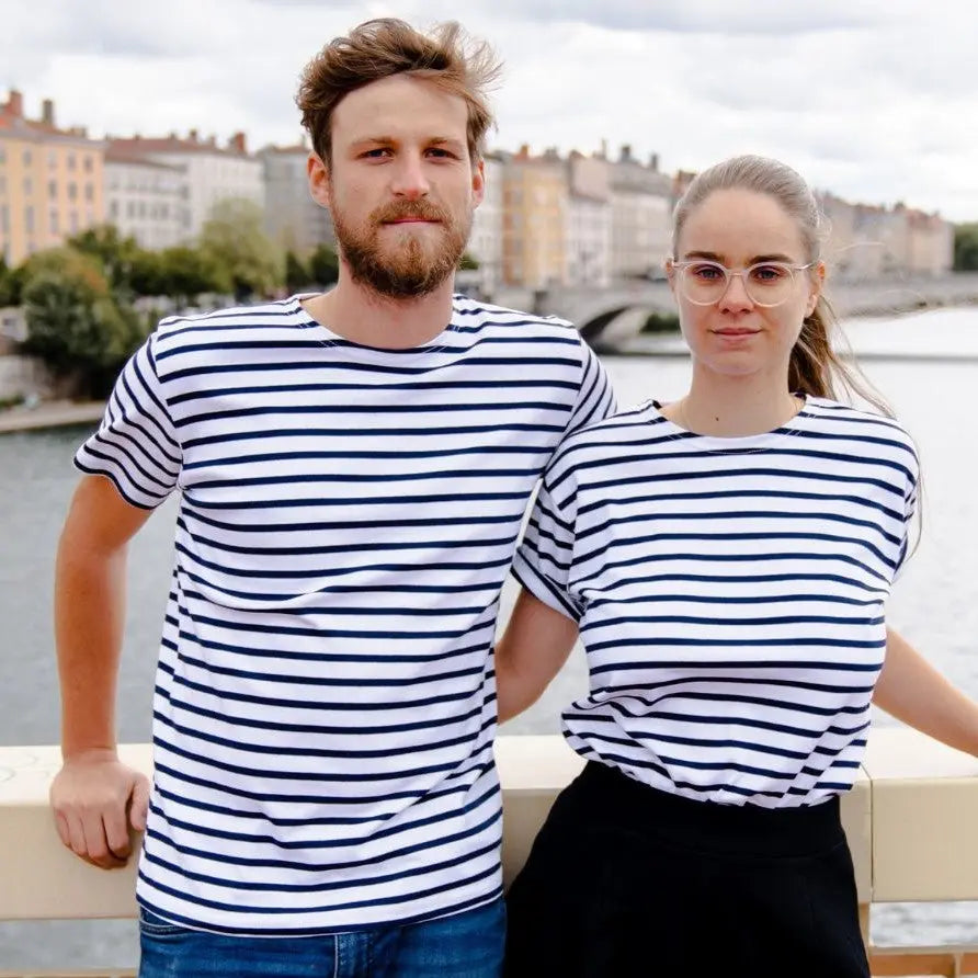 Marinière femme homme solide