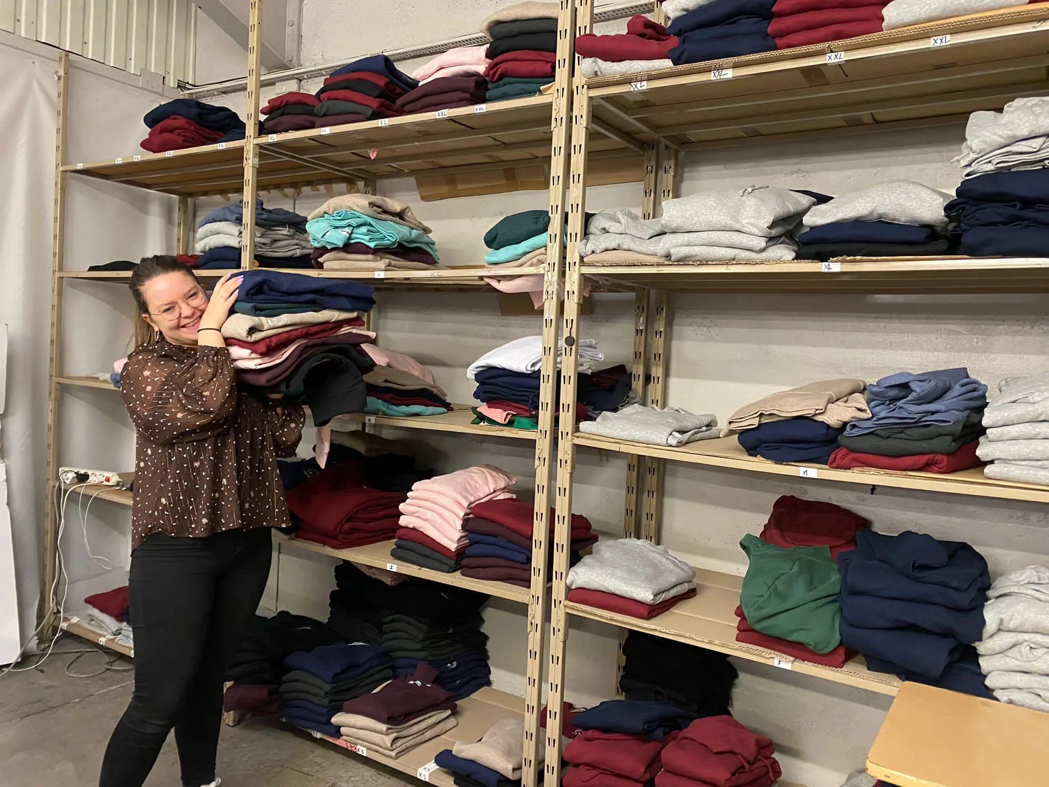 Sweats vestes déstockés