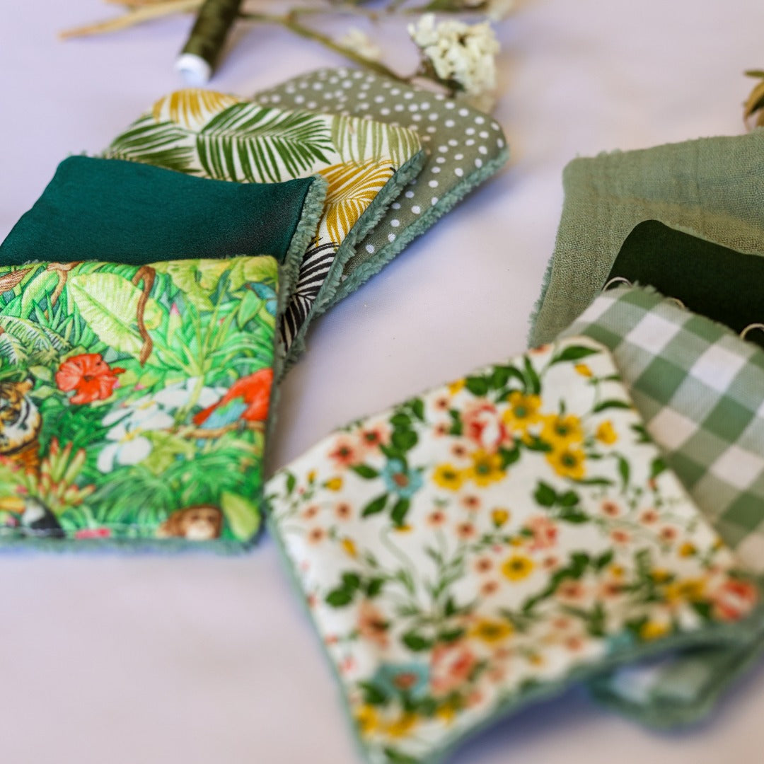 Cotons lavables bio et recyclés | Fabriqués à Lyon