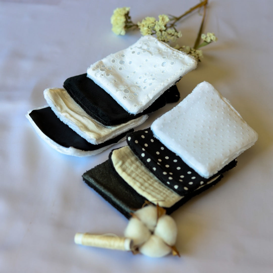 Cotons lavables bio et recyclés | Fabriqués à Lyon