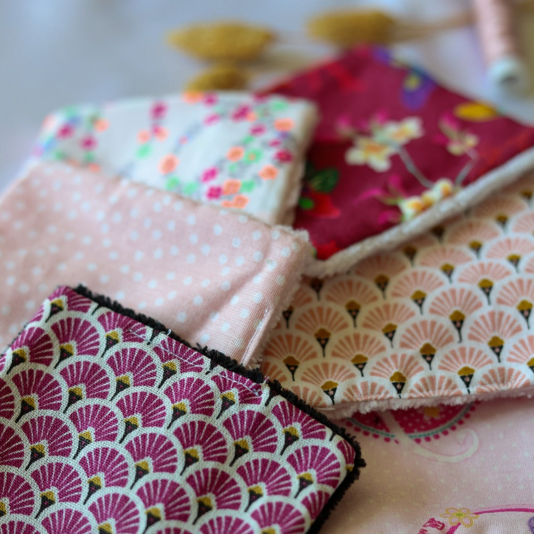 Cotons lavables bio et recyclés | Fabriqués à Lyon