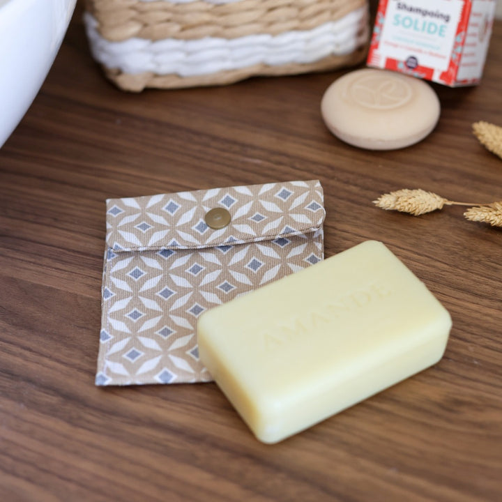 Pochette à savon imperméable recyclé | Fabriqué à Lyon