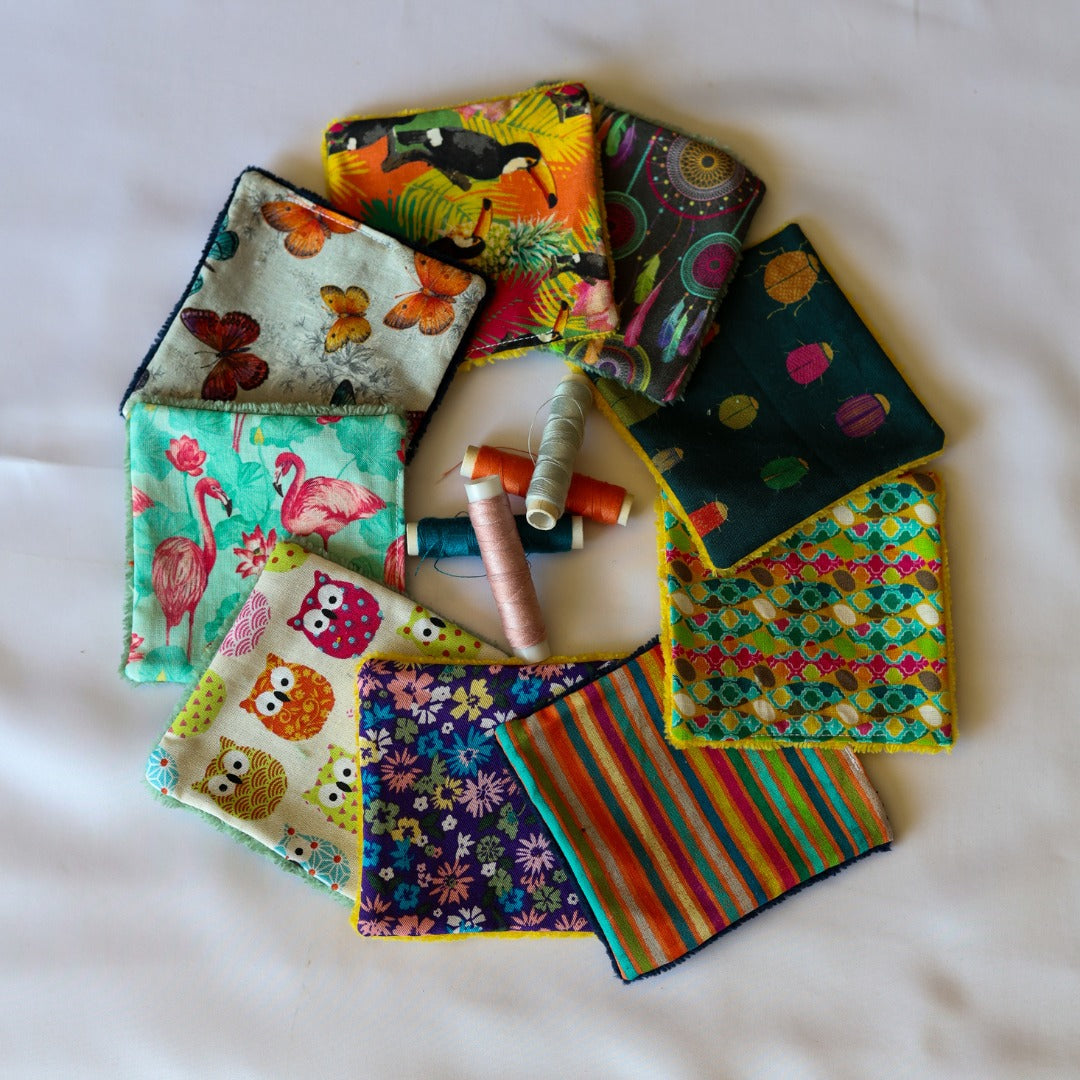 Cotons lavables bio et recyclés | Fabriqués à Lyon