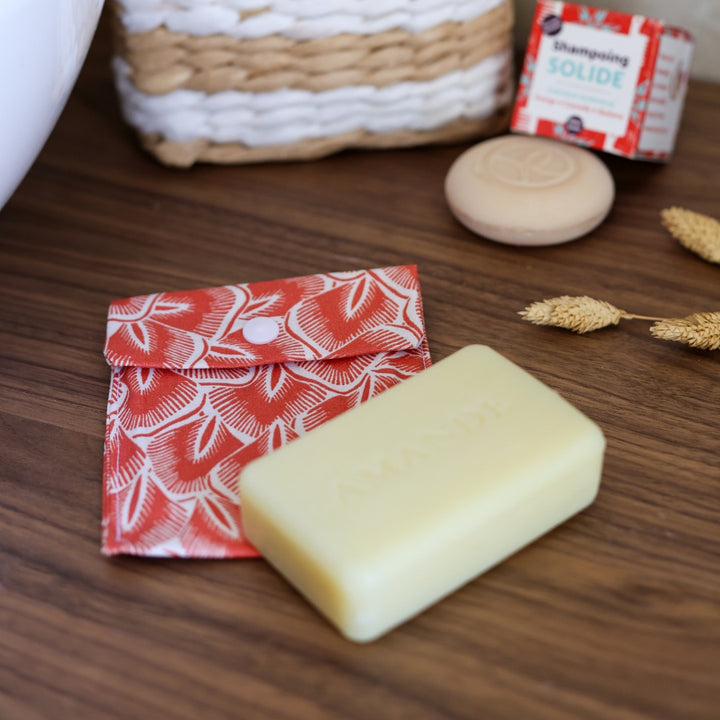 Pochette à savon imperméable recyclé | Fabriqué à Lyon