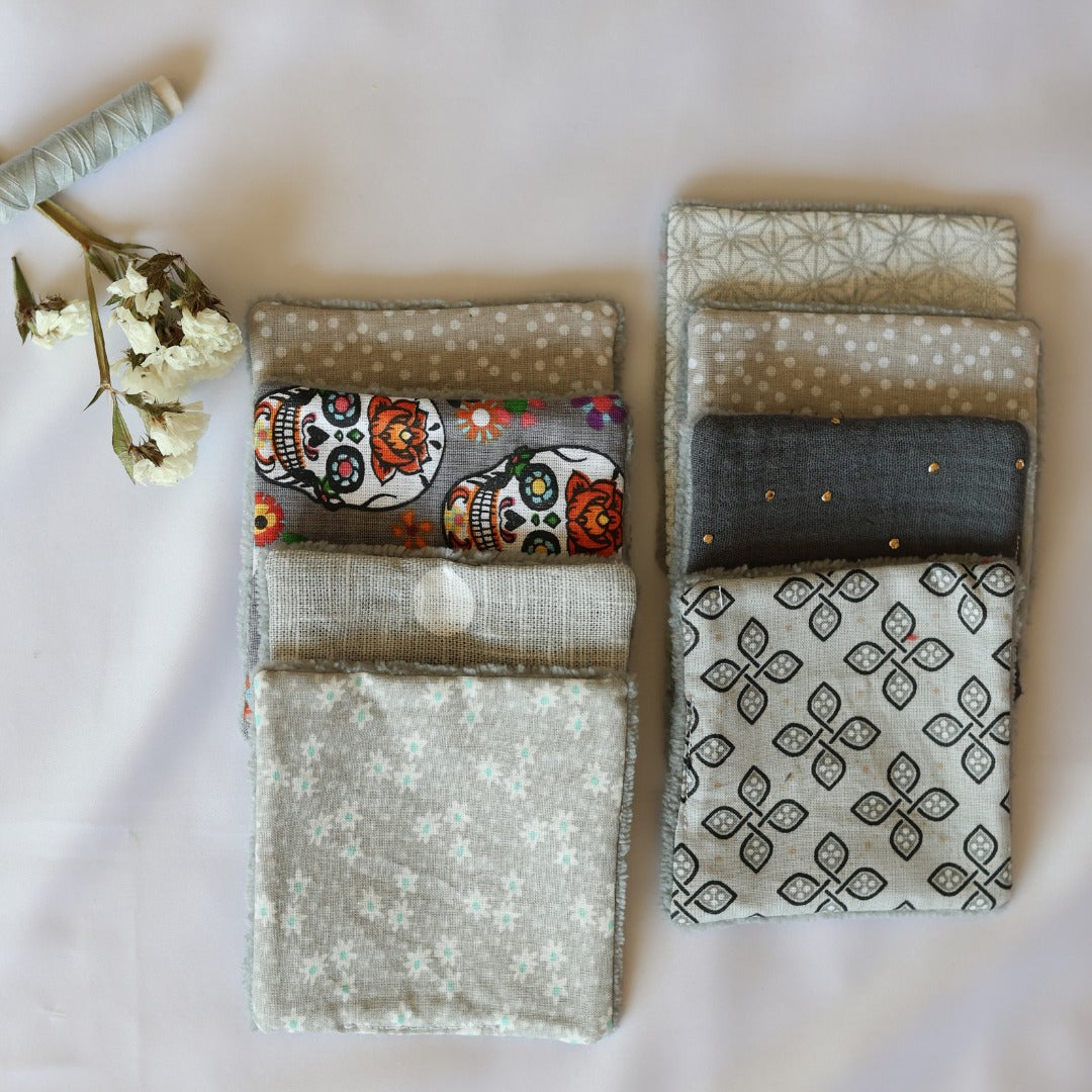 Cotons lavables bio et recyclés | Fabriqués à Lyon