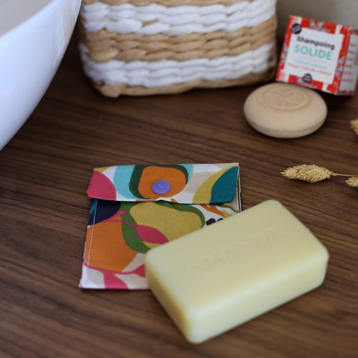 Pochette à savon imperméable recyclé | Fabriqué à Lyon