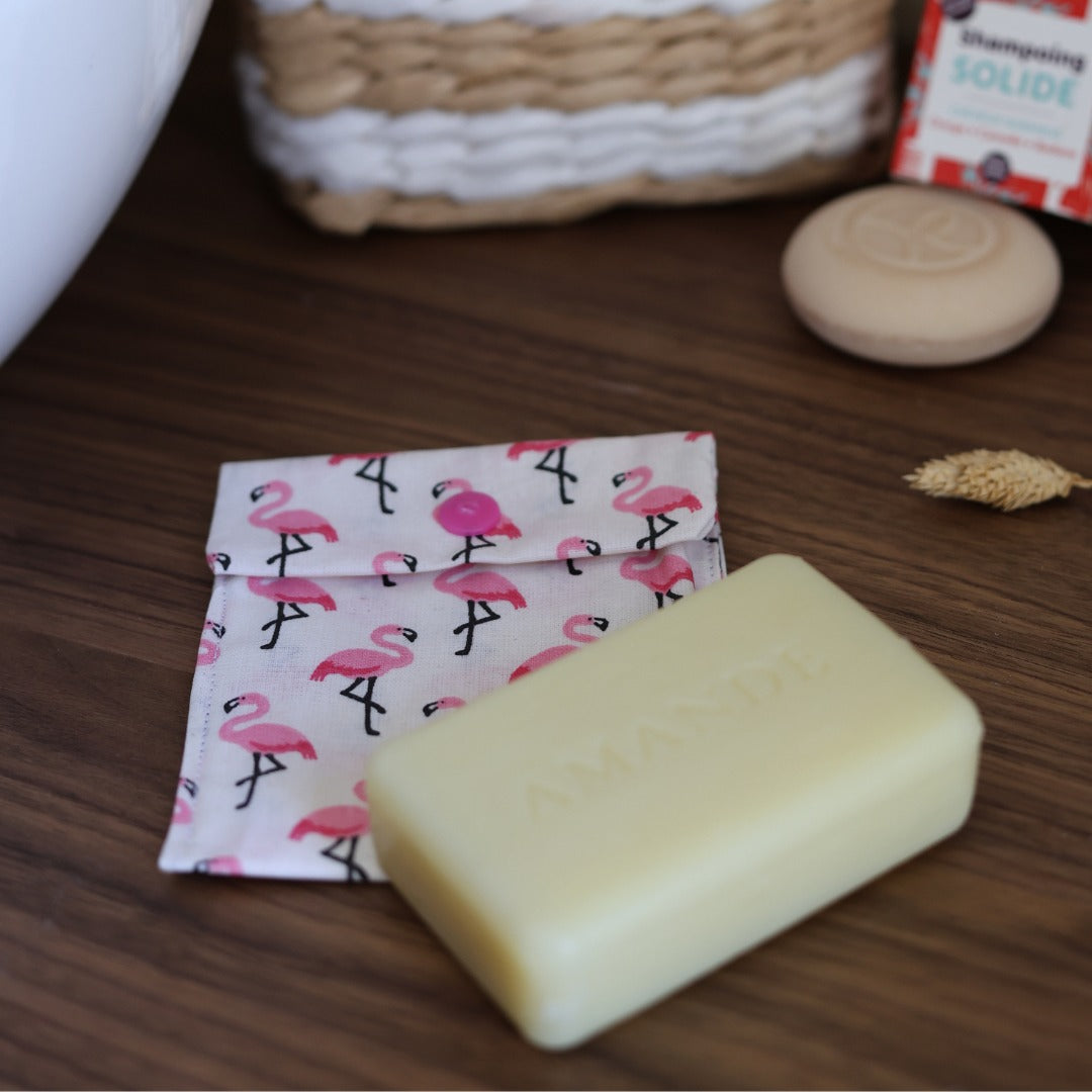 Pochette à savon imperméable recyclé | Fabriqué à Lyon