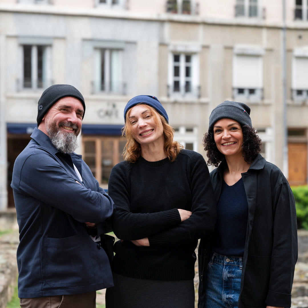 Le bonnet mixte français 100% recyclé