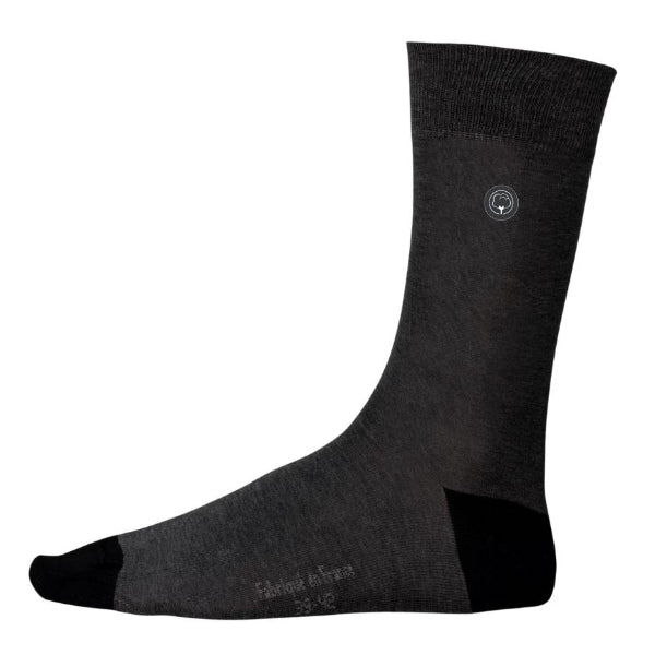 Chaussettes françaises gris foncé/bleu nuit