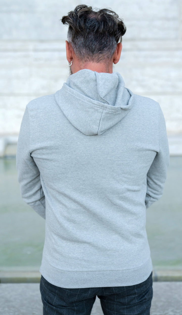 Le sweat capuche français mixte 100% coton bio