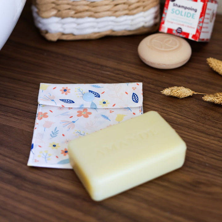 Pochette à savon imperméable recyclé | Fabriqué à Lyon