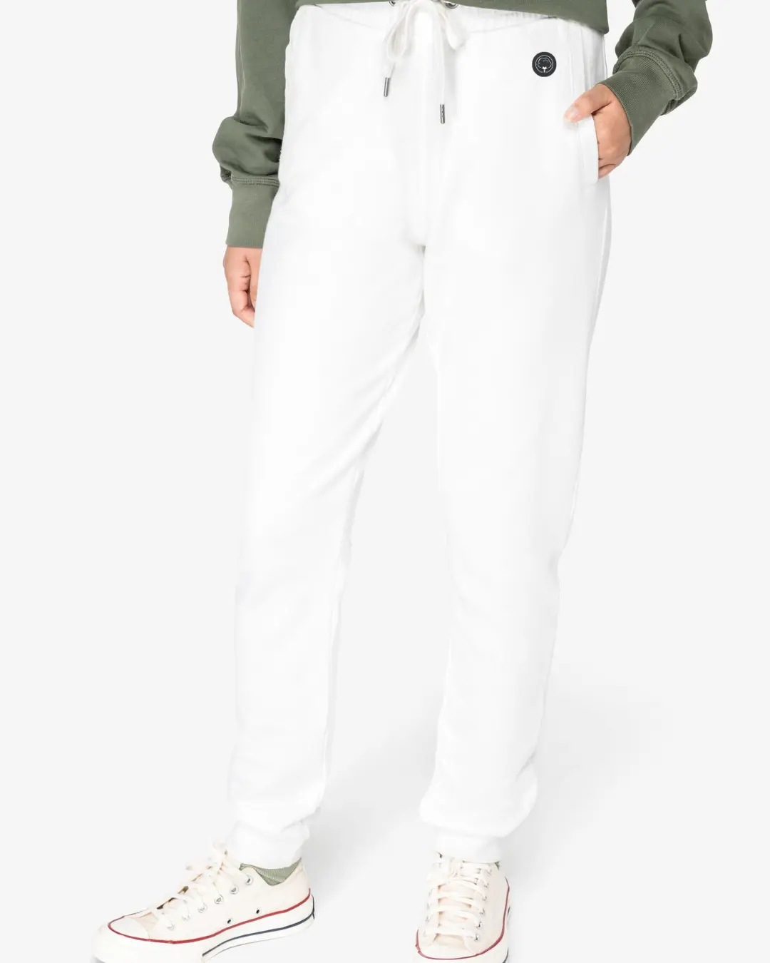 Le jogging moelleux mixte en coton bio Coton vert