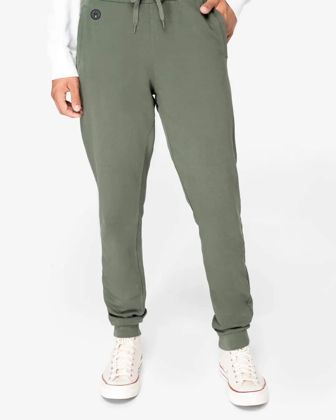 Le jogging moelleux mixte en coton bio Coton vert