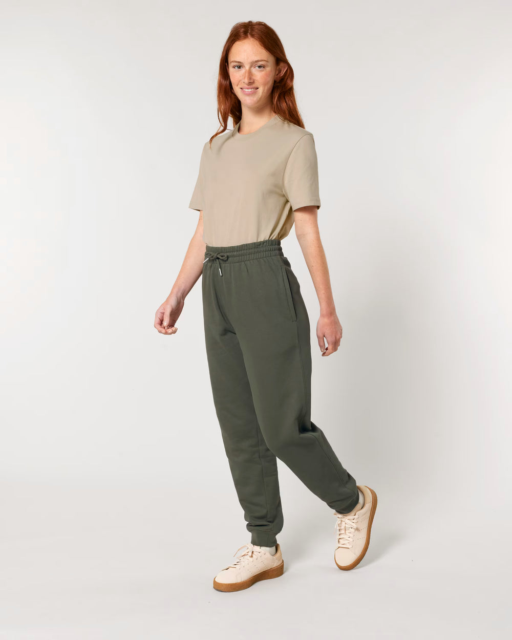 VM ♻ Le jogging moelleux mixte kaki coton bio (vêtements moches) - Coton vert