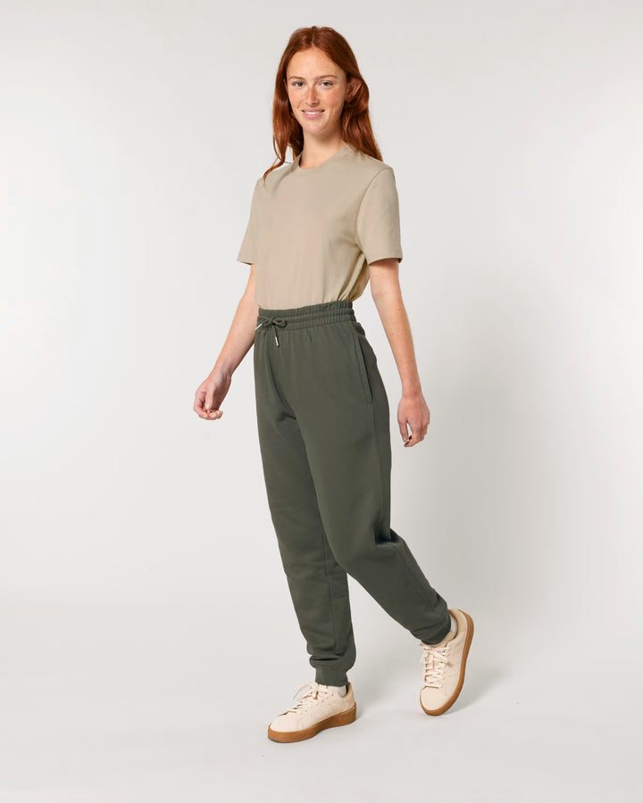 VM ♻ Le jogging moelleux mixte kaki coton bio (vêtements moches) - Coton vert