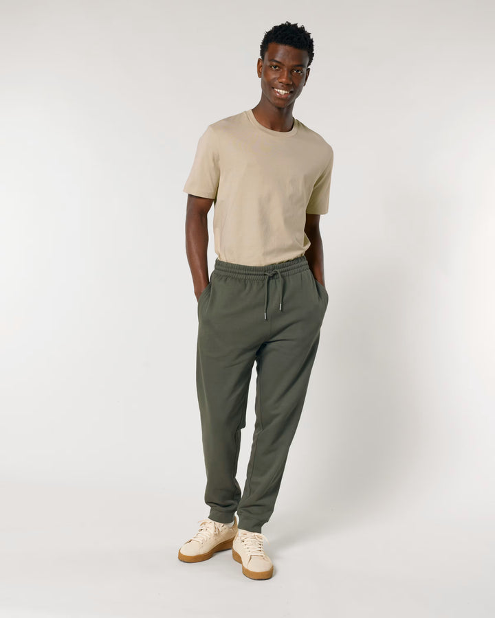 VM ♻ Le jogging moelleux mixte kaki coton bio (vêtements moches) - Coton vert