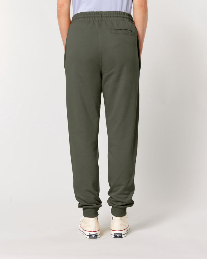 VM ♻ Le jogging moelleux mixte kaki coton bio (vêtements moches) - Coton vert