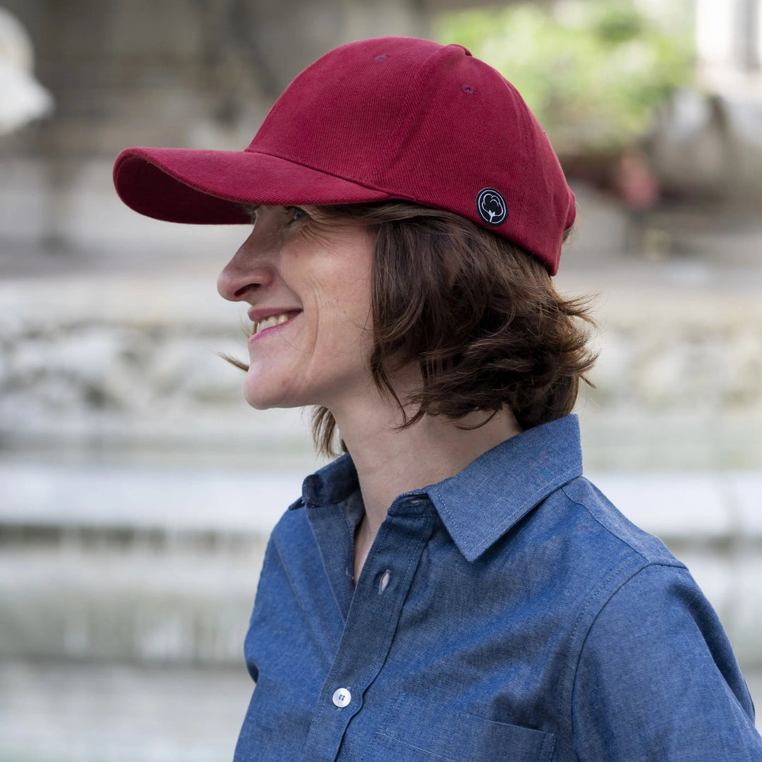 La casquette française mixte en coton bio – Coton vert