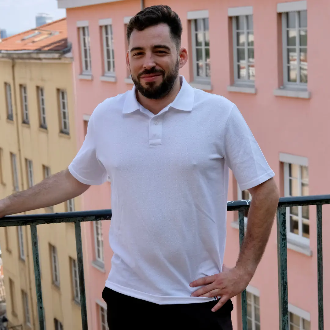 Le polo français mixte en coton bio - Coton vert