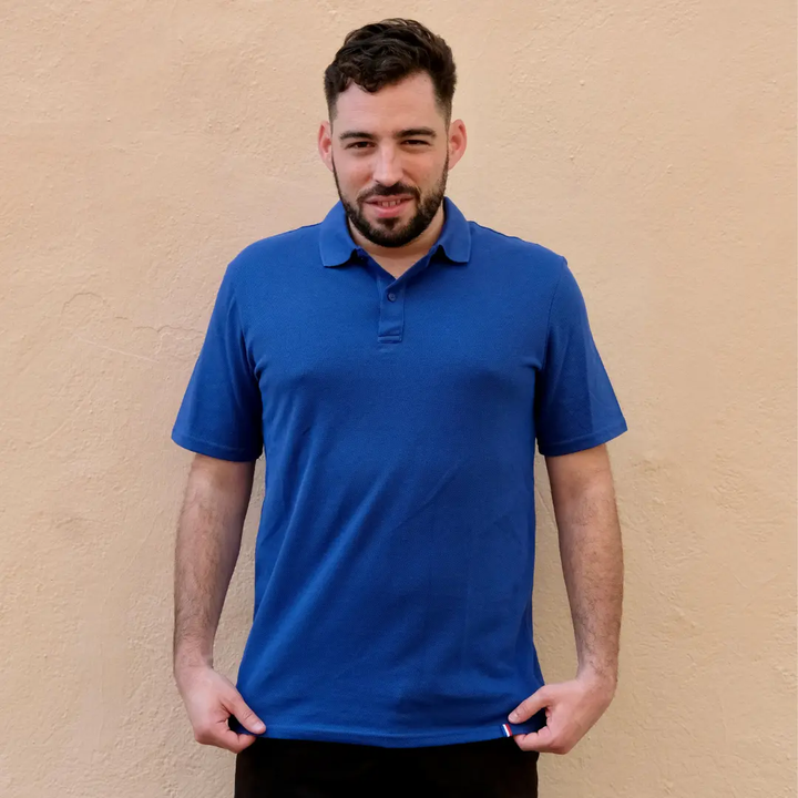 Le polo français mixte en coton bio - Coton vert