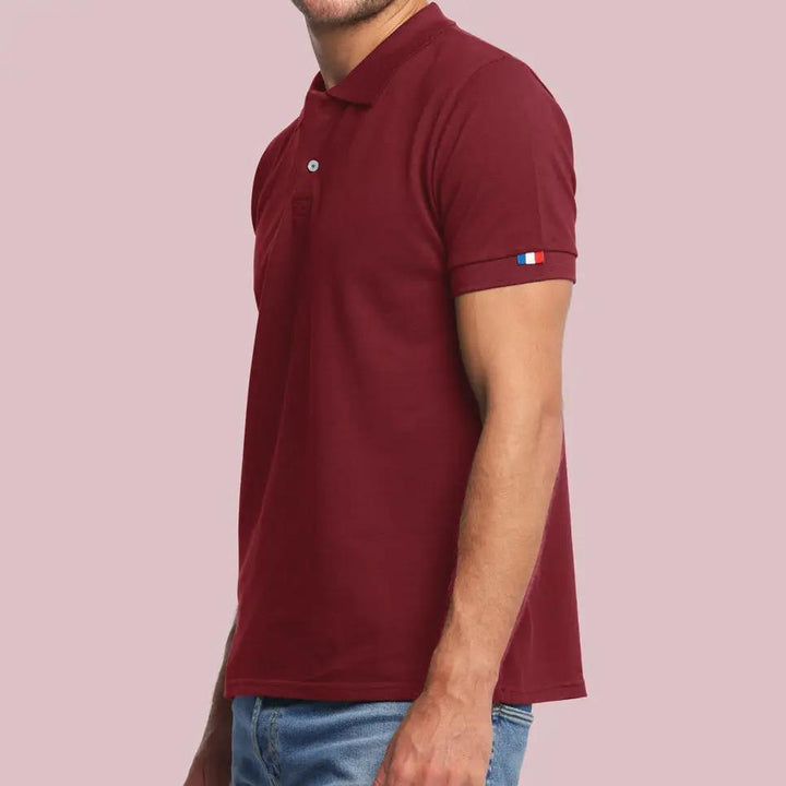 Le polo français mixte en coton bio Coton vert