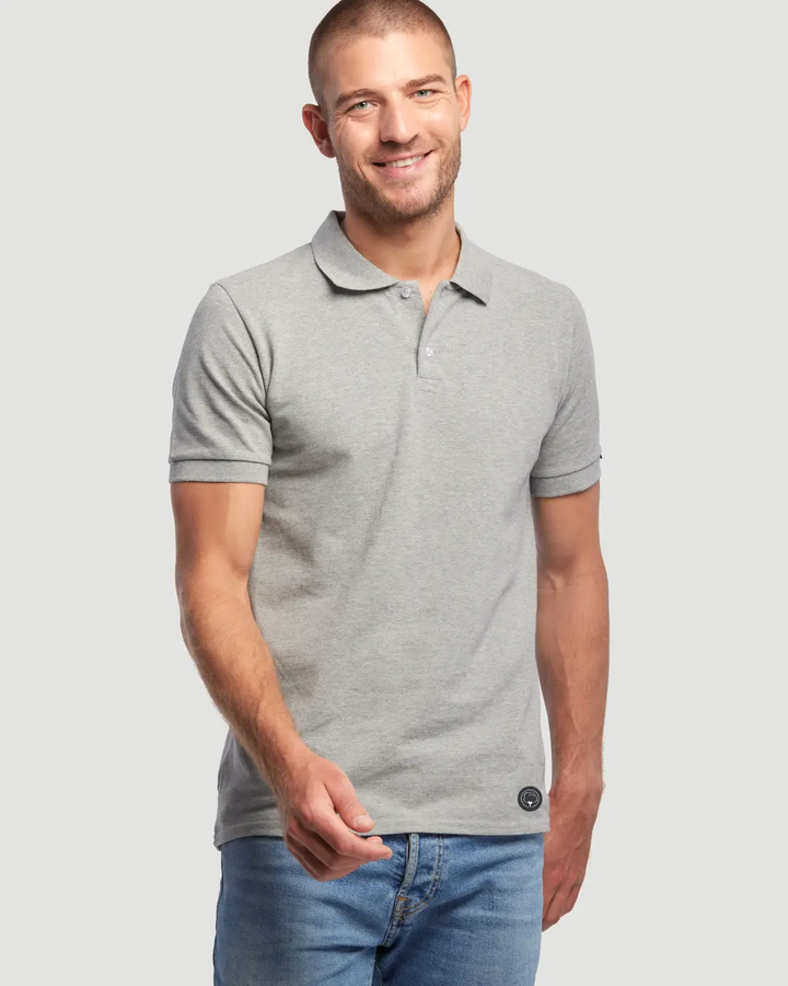 Le polo français mixte en coton bio Coton vert