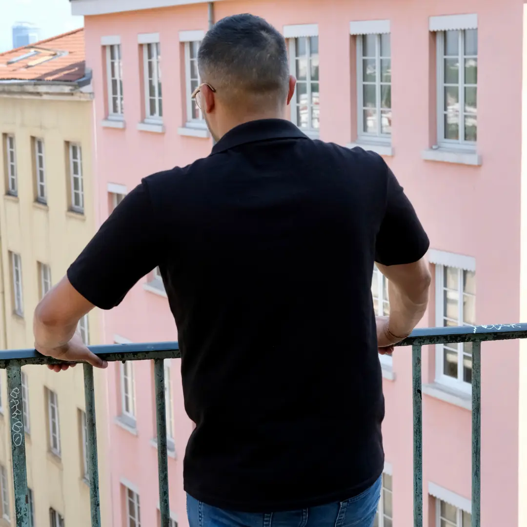 Le polo français mixte en coton bio - Coton vert