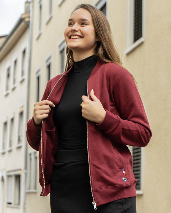 Le teddy français en coton bio  - Coton ver bordeaux