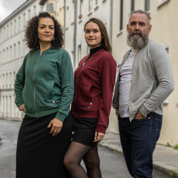 Le teddy français en coton bio 1 - Coton vert