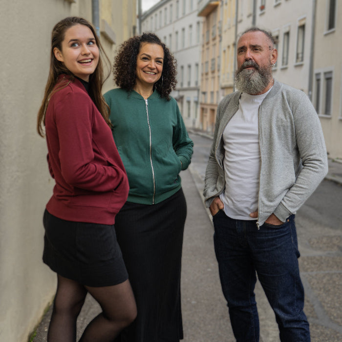 Le teddy français en coton bio 2 - Coton vert