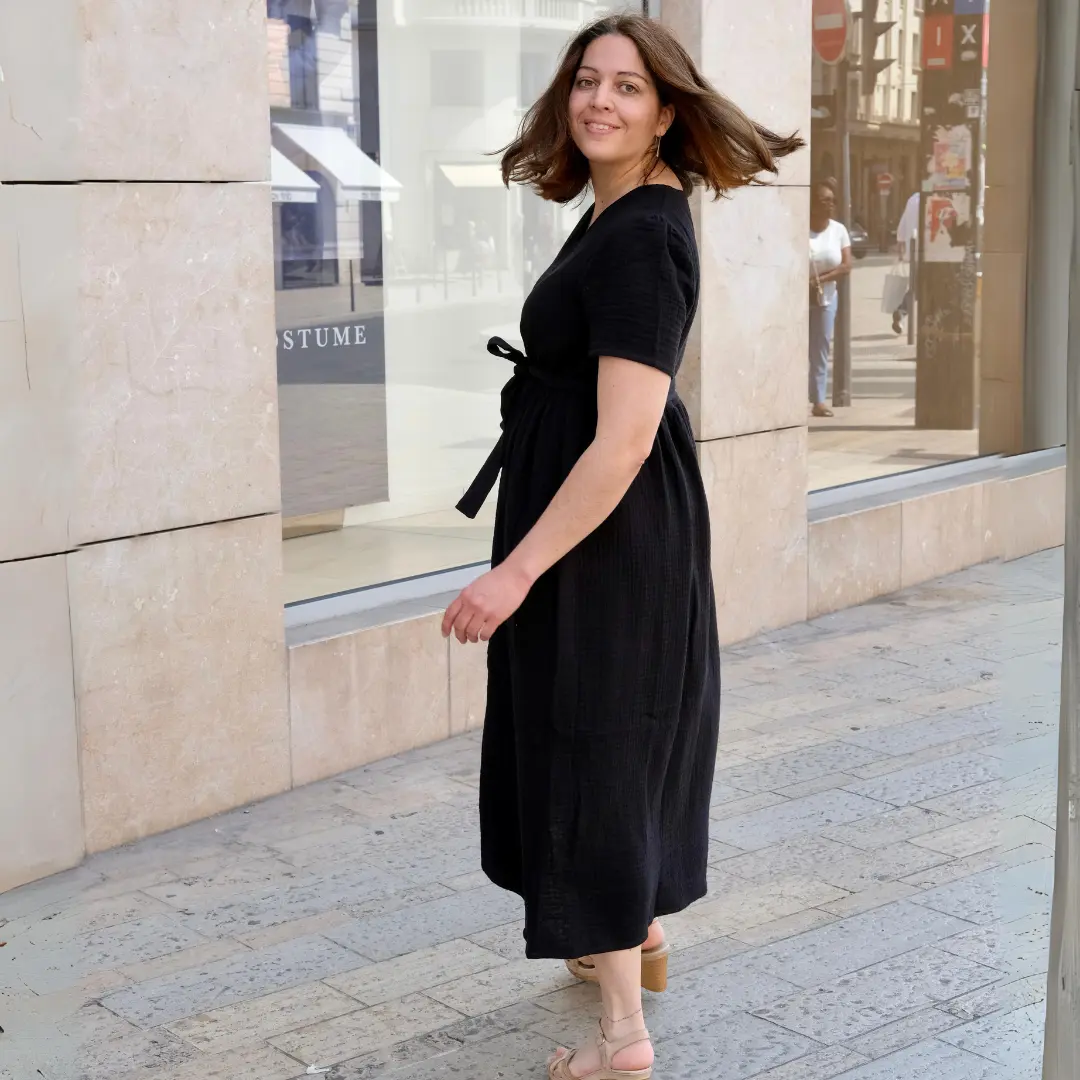 Petite Robe Noire Robe Fabrication Française Pas Cher La Robe