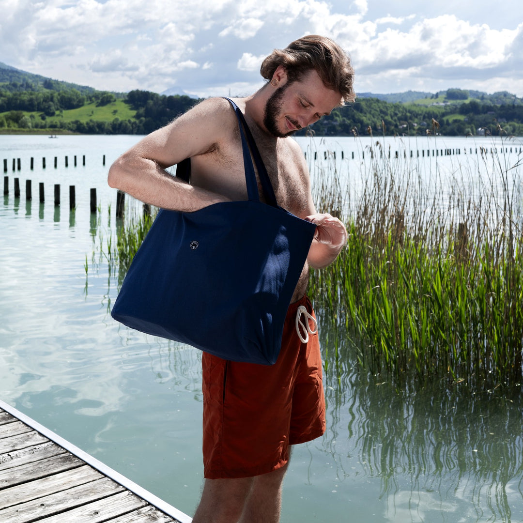 Le grand sac cabas français en coton bio