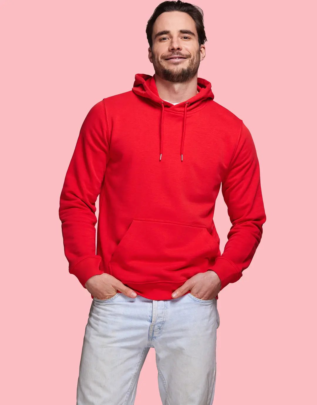 Le sweat capuche français mixte en coton bio Coton vert