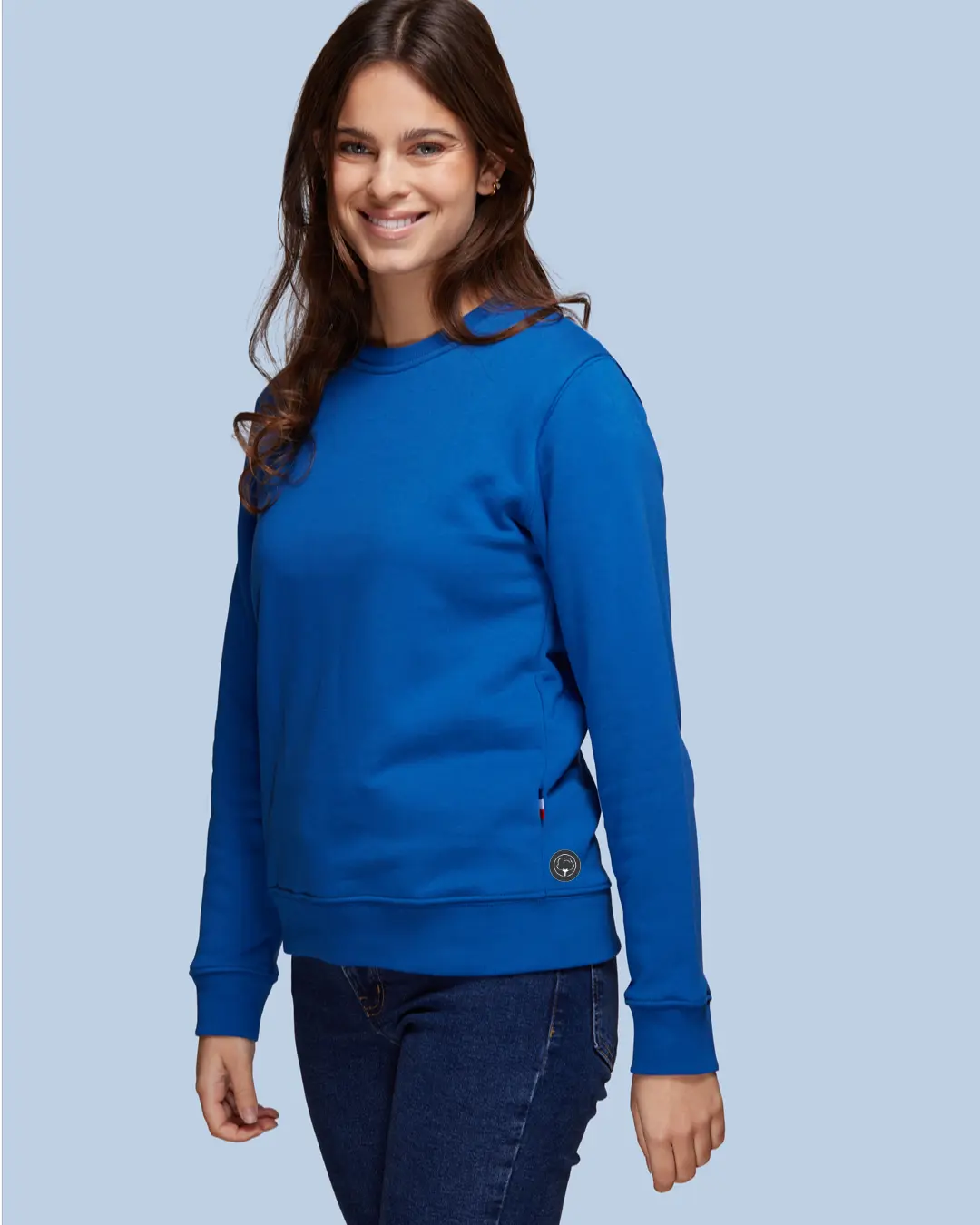 Le sweat français mixte en coton bio Coton vert