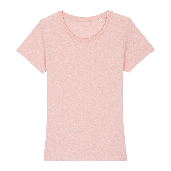 T-shirt femmes col rond en coton bio