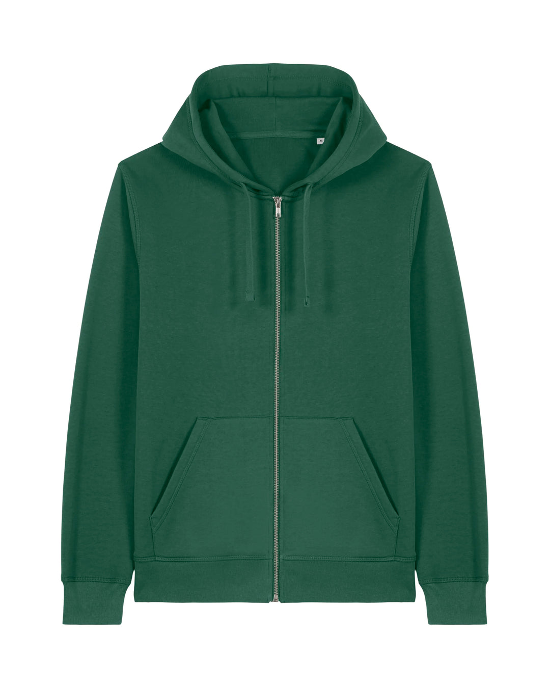 Veste capuche zippée mixte en coton bio