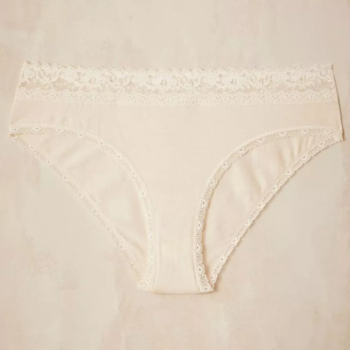 La culotte Alexandra en dentelle bio - Fabriquée en France