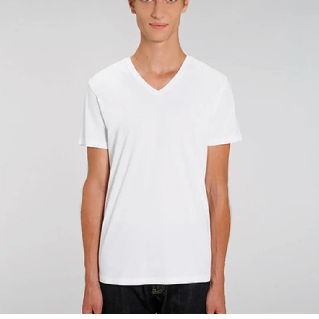 Shirt Uni Tee Shirt Blanc Homme Bonne Qualité T-shirt Blanc Femme