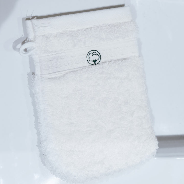 Le gant de toilette tout doux en coton bio | A l'unité